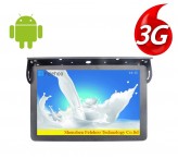 bus coach 3g/4g advertising digital signage monitor for 24 inch
