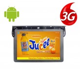 Bus coach 3g/4g advertising tv video player for 22 inch