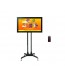 32inch mobile free standing lcd advertising screen digital menu board price