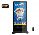 65 inch floor stand lcd advertising display