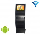 17inch Android Screen Freestanding Digital Magazine Rack