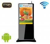 43 inch Android wifi digital signage kiosk floor stand