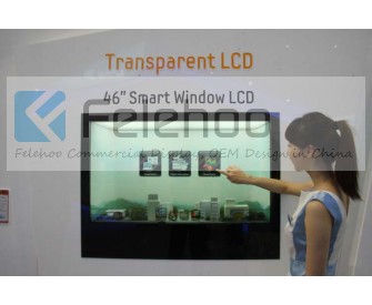 32 inch Embedded Transparent LCD Advertising Display