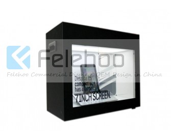 22 inch Transparent screen show case LCD Advertising Display