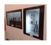 42 inch Transparent show box LCD Advertising Display for exhibition