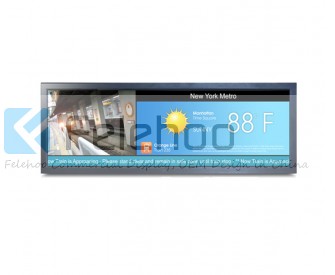 36 inch LCD Advertising display Long Bar irregular/Art display