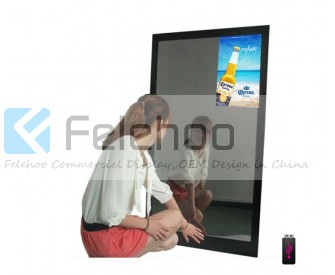 55 inch Magic Mirror TV LCD Advertising Screen