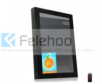 42 inch Magic Mirror TV LCD Digital Signage with body sensor auto on/off