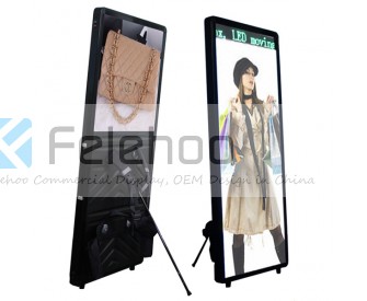 LED Backpack Mobile Walking Sign Light Box Display