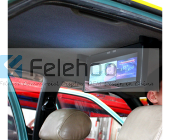 14.9 inch stretched bar display monitor for bus taxi lcd digital signage