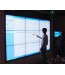 Multi touch screen video wall 3x3 of 46inch lcd video wall 3.5mm bezel supplier