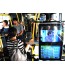 bus coach large screen digital advertising lcd display supplier