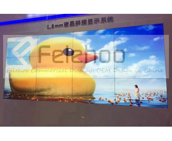 49inch lcd video wall monitor seamless 1.8mm utral thin bezel