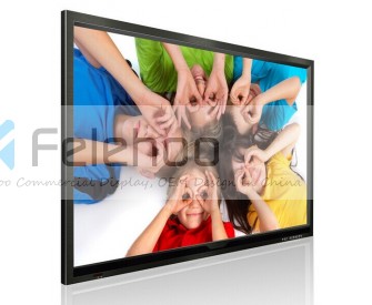 86 inch 4K large format touch screen kiosk smart tv whiteboard