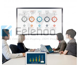 32 inch IR Touchscreen interactive smart board for meeting room