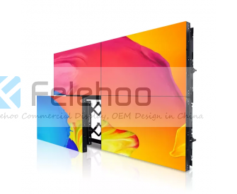 46inch lcd video wall monitor 1.7mm seamless bezel Samsung panel