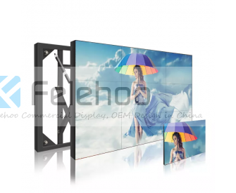 55inch 0.88mm Even bezel DID LCD video wall monitor LG Panel