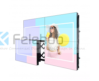 55inch 0.88mm Utral narrow bezel DID LCD video wall monitor