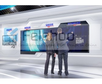 Multi touch screen video wall 3x3 of 46inch lcd video wall 3.5mm bezel