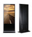 55 inch Free-standing Slim Digital Advertising Display Totem back slide show