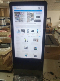 42" network lcd Digital signage totem Android OS+Touch screen