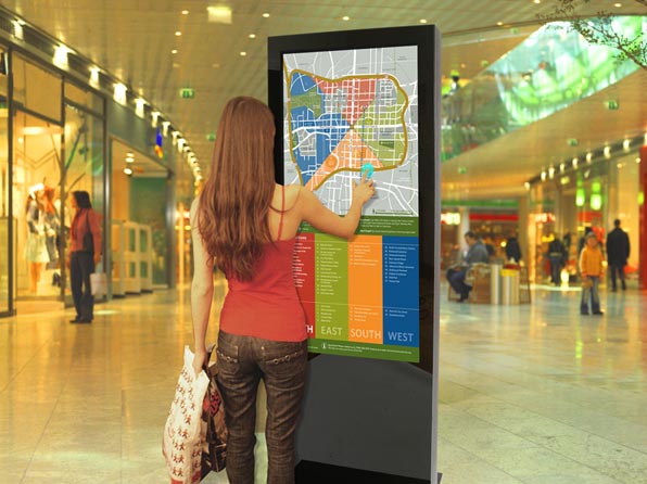 shopping mall advertising touch screen kiosk,Smart Kiosk,Touch Screen Floor Mounted Kiosk supplier