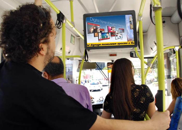 Sell Bus coach lcd media advertising display for 19 inch monitor Sell Bus coach lcd media advertising display for 19 inch monitor