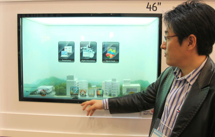 transparent display screens for sale transparent digital display