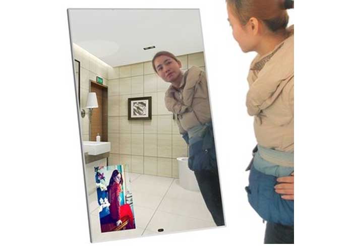 Mirror Advertising Screen price,interactive mirror technology,digital bathroom mirror