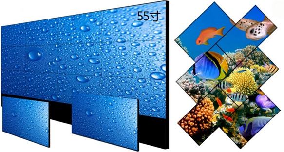 4k UHD narrow bezel lcd video monitors,DID seamless lcd Multi screen monitors supplier