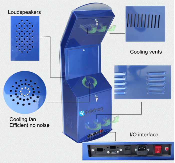 supply touch screen multimedia kiosk Lcd kiosk special customrized design