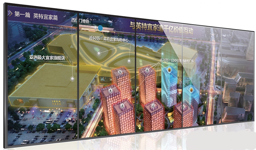 thin bezel video wall displays,Digital Signage Video Wall manufactuer