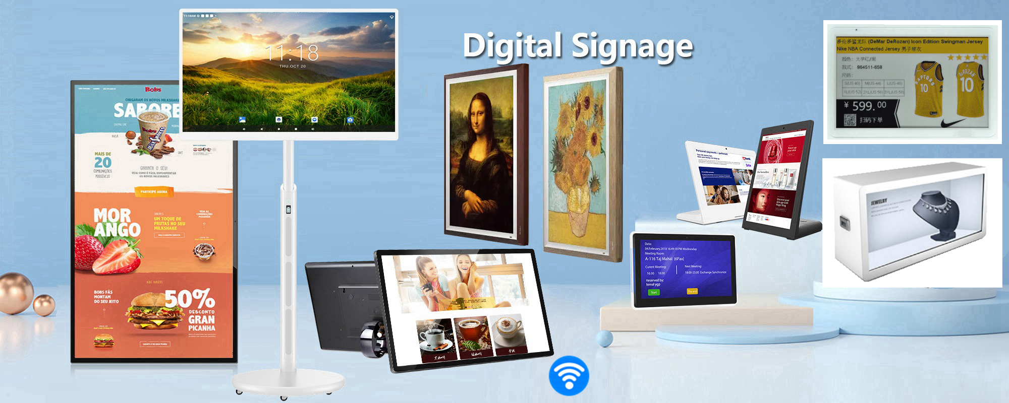 Buy New Style Advertising Digital Signage Display-Cost effective made in China